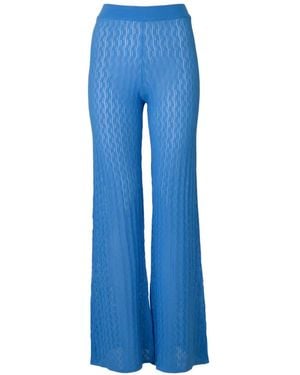 Dodo Bar Or Knitted Trousers - Blue