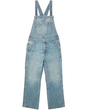 DIESEL Denim Pocket Dungarees - Blue