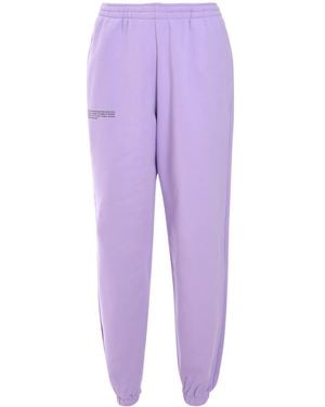 PANGAIA Elasticated Track Trousers - Purple