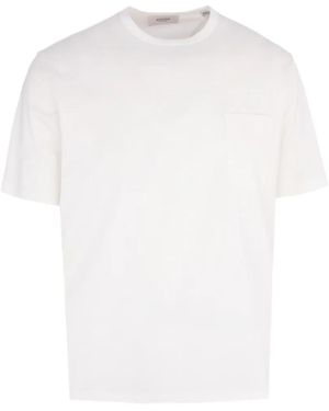 Agnona Chest-Pocket T-Shirt - White