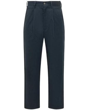 Universal Overall Pantalon À Design Plissé - Blue