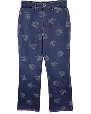 Needles Boot-Cut Jeans - Blue