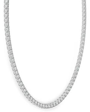 Diamond Essentials Laboratory-Grown Diamond Necklace - Weiß