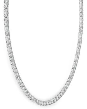 Diamond Essentials Lab-Grown Diamond Necklace - White