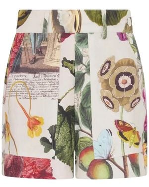 Libertine Hollyhock Sailor Shorts - White