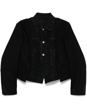 Sacai Panelled Jacket - Black