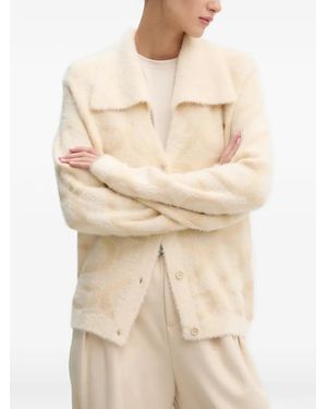 Stine Goya Pattern Button Cardigan - Natural