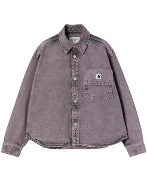 Carhartt Georgia オーバーシャツ - パープル