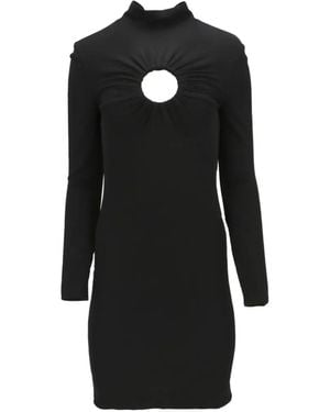 Tom Ford Cut-Out Ruched Mini Dress - Black