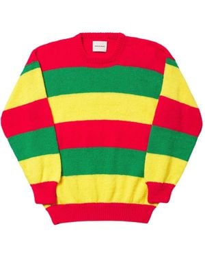 Nicholas Daley Gestreepte Sweater - Roze