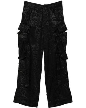 Julius Gas Mask Trousers - Black