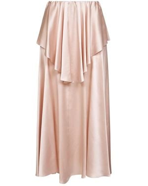 Chloé Layered Midi Skirt - Pink