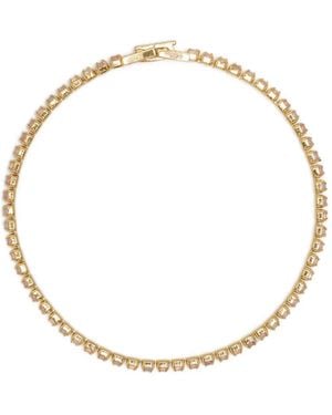 Ryenn's Eyes Rose-Quartz Tennis Bracelet - White
