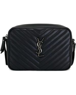 Saint Laurent Lou Cross Body Bag - Black