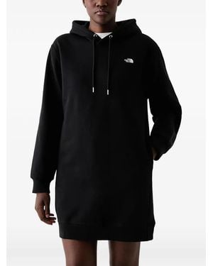 The North Face Drawstring Hoodie Mini Dress - Black