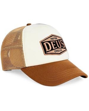 Deus Ex Machina Gorra Josel Trucker Con Panel De Malla - Blanco