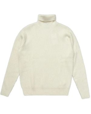 Les Deux Eddie Roll-Neck Jumper - White