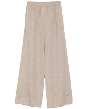 Fabiana Filippi Pantalon À Taille Élastique - White