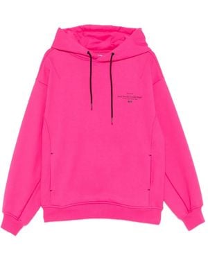 ANTI SOCIAL SOCIAL CLUB X Songzio Logo-Print Hoodie - Pink
