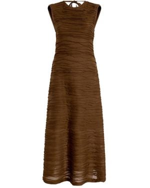 Proenza Schouler Laura Midi Dress - Brown