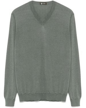 Colombo Pullover Mit V-Ausschnitt - Grau