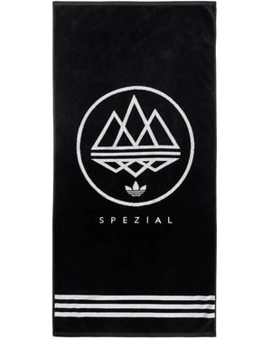 adidas Mod Logo-Print Towel - Black