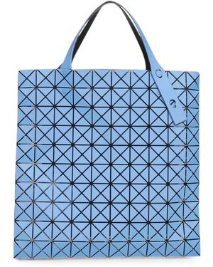 Issey Miyake Prism Matte-2 Geometric-Panel Tote Bag - Blue