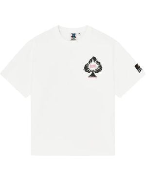 Deus Ex Machina Camiseta Turpentine Con Motivo Gráfico - Blanco