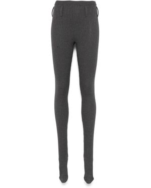 Prada Cotton Leggings - Grey