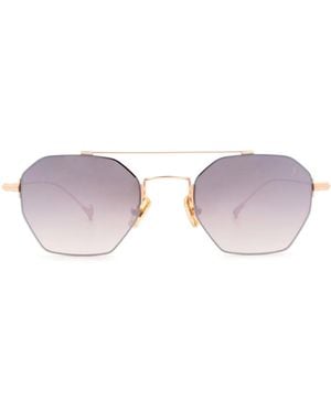 Eyepetizer Geometric-Frame Sunglasses - Pink