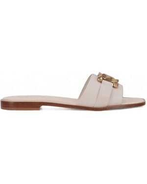 Tod's Sandalias Kate Con Cadena - Blanco