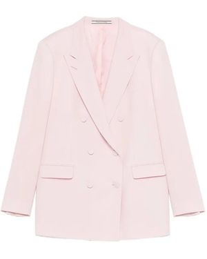Tagliatore J-Jasmine10B Double-Breasted Blazer - Pink