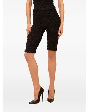 Contessa Mills Blair Textured Shorts - Black