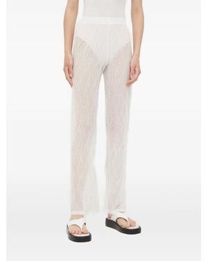 Résumé Patterned Pants - White