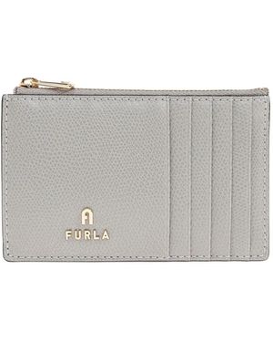 Furla カードケース - グレー