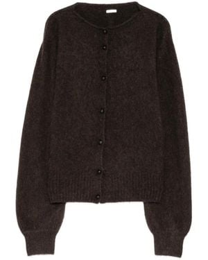 YEAREAST Button-Up Cardigan - Black