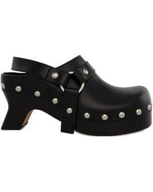 Loewe Tacha Mules - Black
