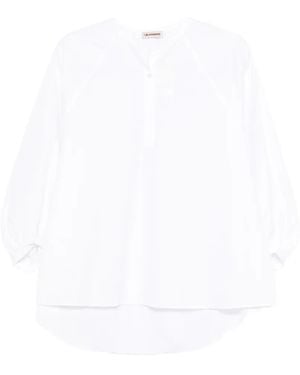 24 BLOOMING Blouse À Détails De Perles - Blanc