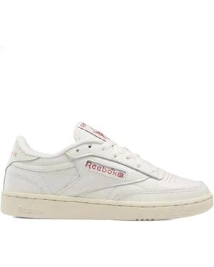 Reebok Club C 85 Leather Sneakers - White