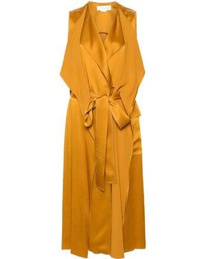 Victoria Beckham レイヤード ドレス - オレンジ
