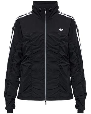 adidas Adilenium Season 6 Ruffled Track Jacket - Black