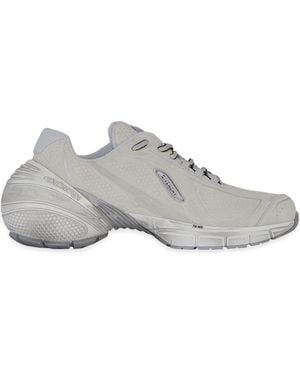 Givenchy Baskets Tk_Mx En Daim - Gris