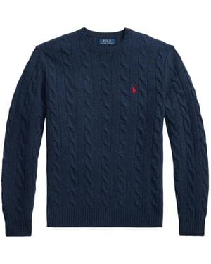 Polo Ralph Lauren Cable-Knit Jumper - Blue
