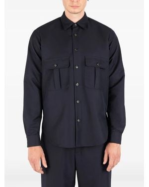 Societe Anonyme ロングスリーブ シャツ - ブルー