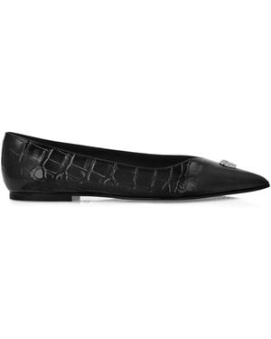 Philipp Plein スカル パンプス - ブラック