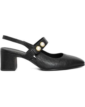 Sarah Chofakian Andes Court Shoes - Black