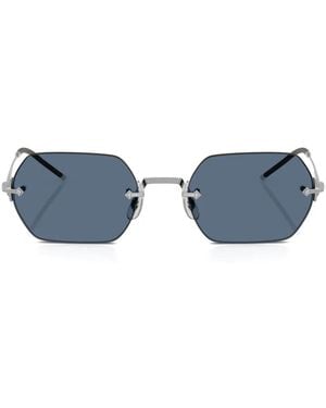 Oliver Peoples Gafas De Sol Con Montura Hexagonal - Azul