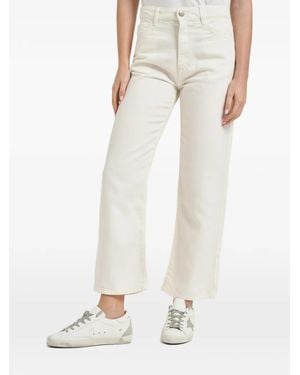 ICON DENIM Vaqueros Capri - Blanco