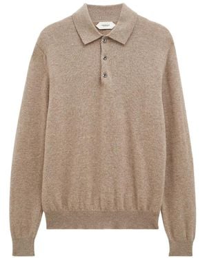 Pringle of Scotland Cashmere Polo Shirt - Natural