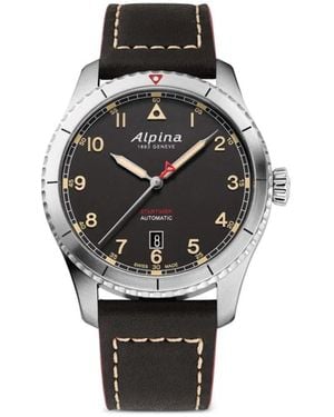 Alpina スタータイマー パイロット オートマチック 41mm - ブルー